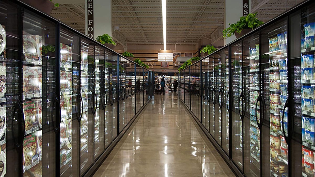 grocery refrigerators